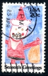 Stamps United States -  USA_SCOTT 2108.02 SANTA CLAUS. $0,2