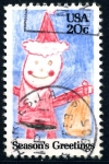Stamps United States -  USA_SCOTT 2108.03 SANTA CLAUS. $0,2