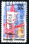 Stamps United States -  USA_SCOTT 2108.05 SANTA CLAUS. $0,2