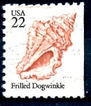 Stamps United States -  USA_SCOTT 2117.01 FRILLED DOGWINKLE. $0,2
