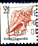 Stamps United States -  USA_SCOTT 2117.05 FRILLED DOGWINKLE. $0,2