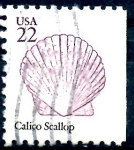 Stamps United States -  USA_SCOTT 2120.01 CALICO SCALLOP. $0,2