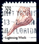 Stamps United States -  USA_SCOTT 2121.02 LIGHTNING WHELK. $0,2