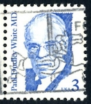 Stamps United States -  USA_SCOTT 2170.02 PAUL DUDLEY WHITE. $0,2