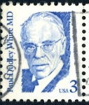 Stamps United States -  USA_SCOTT 2170.03 PAUL DUDLEY WHITE. $0,2