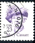 Stamps United States -  USA_SCOTT 2181.01 MARY CASSTT. $0,2