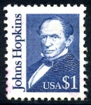 Stamps United States -  USA_SCOTT 2194e.01 JOHNS HOPKINS. $0,6