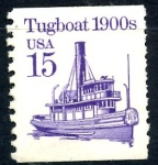 Stamps United States -  USA_SCOTT 2260.02 REMOLCADOR. $0,2