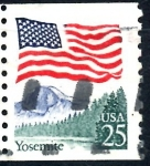 Sellos de America - Estados Unidos -  USA_SCOTT 2280.04 BANDERA Y PARTE NACIONAL YOSEMITE. $0,2