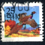 Stamps United States -  USA_SCOTT 2283.01 FAISAN. $0,2