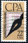 Stamps United States -  USA_SCOTT 2361 CONTABLES PUBLICOS CERTIFICADOS. $0,2