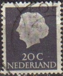 Stamps Netherlands -  HOLANDA Netherlands 1953-71 Scott 347 Sello Reina Juliana Usado