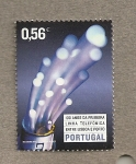 Sellos de Europa - Portugal -  100 Años primera linea telefónica Lisboa-Oporto