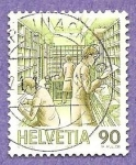 Stamps : Europe : Switzerland :  INTERCAMBIO