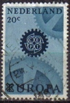 Stamps Netherlands -  HOLANDA Netherlands 1967 Scott 444 Sello Serie Europa CEPT Usado