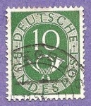 Stamps Germany -  INTERCAMBIO