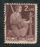 Stamps Italy -  Plantando