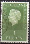Sellos de Europa - Holanda -  HOLANDA Netherlands 1969 Scott 469 Sello Serie Basica Reina Juliana Usado