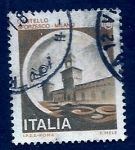 Stamps Italy -  Castillo Sforsesco
