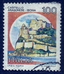 Stamps Italy -  Castillo Aragonese