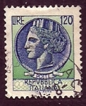 Stamps Italy -  Lucia de Siracusa
