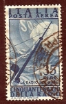 Stamps Italy -  Cincuentenario de la radio