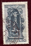Stamps Italy -  Benvento Cellini