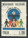 Stamps Italy -  Misionario Salesiano