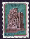 Stamps Italy -  Monumento a la Resistencia