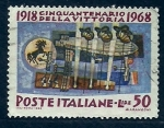 Stamps Italy -  Cincuentenario de la victoria