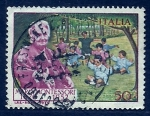 Stamps Italy -  Mario Montessori