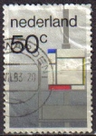 Stamps Netherlands -  HOLANDA Netherlands 1983 Scott 652 Sello Arte Moderno Usado