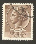 Sellos de Europa - Italia -  INTERCAMBIO