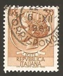 Stamps Italy -  INTERCAMBIO