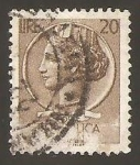 Stamps Italy -  INTERCAMBIO