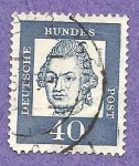 Stamps Germany -  INTERCAMBIO