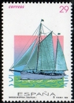 Stamps Spain -  3315-  Barcos de Época. Saltillo.