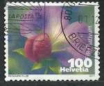 Stamps Switzerland -  Pislam Sativum (Flor)