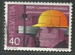 Stamps Switzerland -  Seguridad laboral