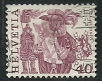 Stamps Switzerland -  Escalada en Ginebra