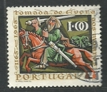 Sellos de Europa - Portugal -  8 Cente.toma de EVORA