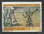 Stamps : Europe : Portugal :  Sociedad geografica de Lisboa