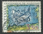 Sellos de Europa - Portugal -  Centen.de Marconi