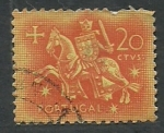 Stamps : Europe : Portugal :  Caballero Mediebal
