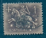 Stamps Portugal -  Caballero Mediebal