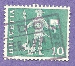 Stamps Switzerland -  INTERCAMBIO