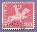 Stamps Switzerland -  INTERCAMBIO