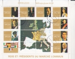 Stamps United Arab Emirates -  REYES Y PRESIDENTES DEL MERCADO COMUN