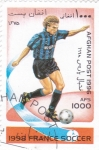 Stamps Afghanistan -  MUNDIAL DE FUTBOL FRANCIA'98