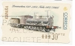 Stamps Spain -  ATM - Locomotora Norte 1405 (1861)